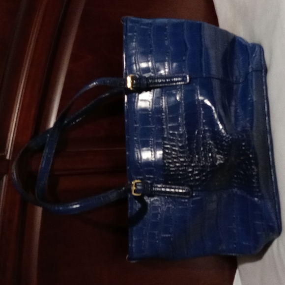 Blue Anne Klein purse - Picture 3 of 8